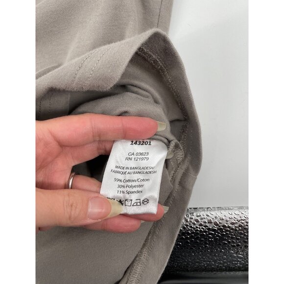 Projek Raw The 24/7 Flex Shirt Button Up Medium Modern Fit Long Sleeve Taupe - Picture 4 of 8